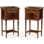 Jonathan Charles Sleeping Pair of Mahogany Bedside Cabinets - Set of 2 House of Isabella UK