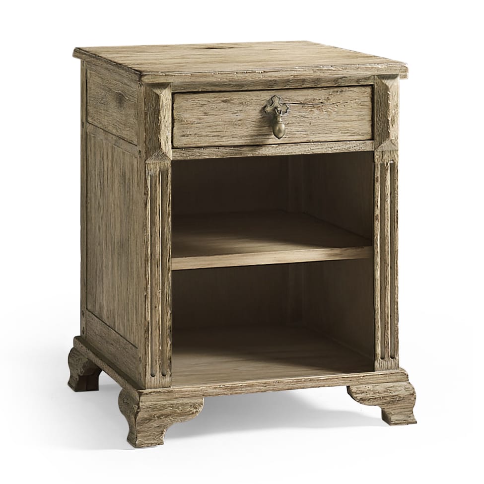 Jonathan Charles Sleeping Sagehill Narrow Bedside Table House of Isabella UK