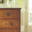 Jonathan Charles Sleeping Seaweed Marquetry Chest of Drawers - Large House of Isabella UK