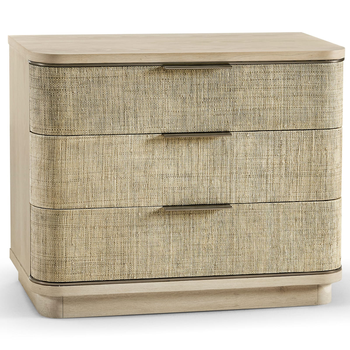 Jonathan Charles Sleeping Seiche Woven Bedside Table House of Isabella UK