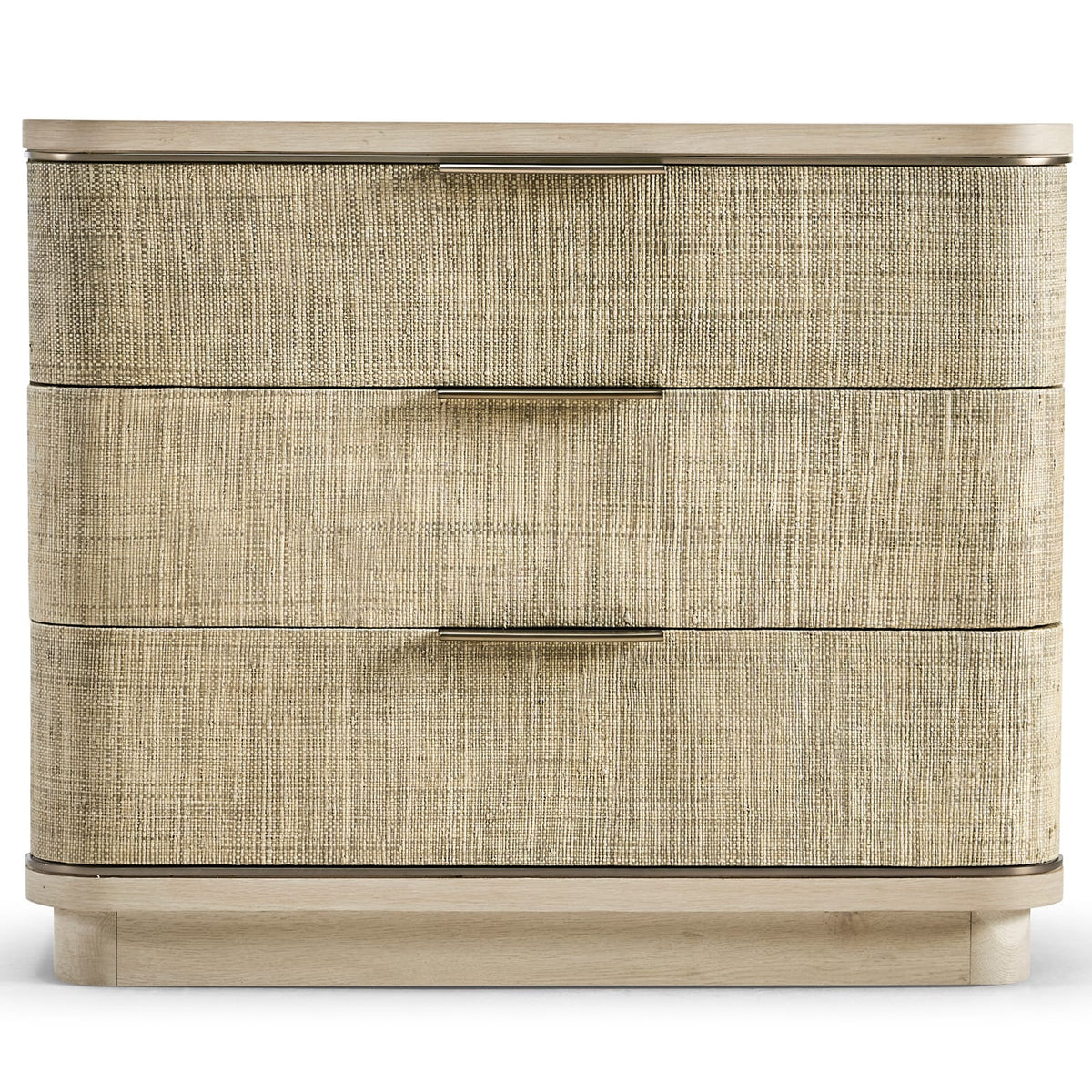 Jonathan Charles Sleeping Seiche Woven Bedside Table House of Isabella UK