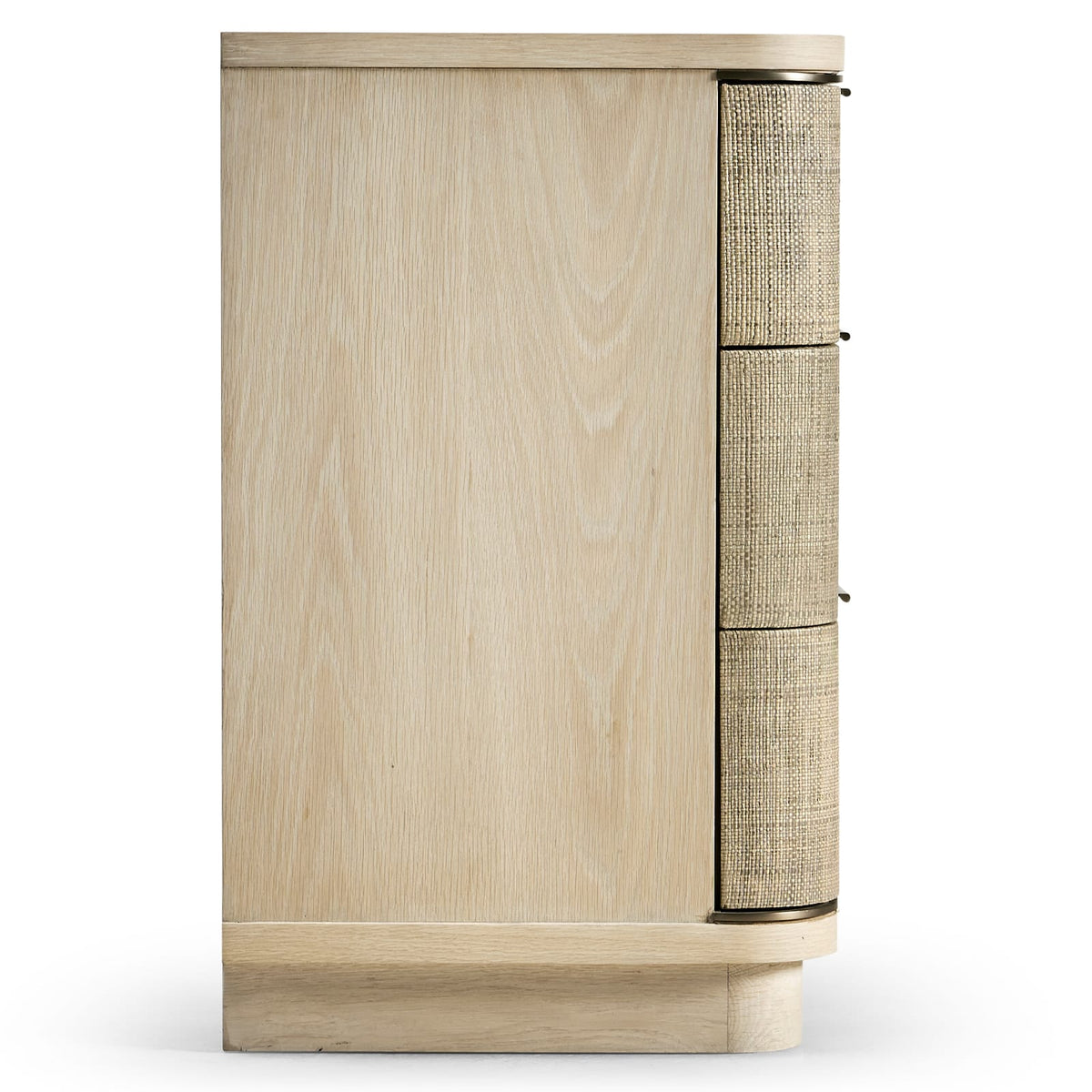 Jonathan Charles Sleeping Seiche Woven Bedside Table House of Isabella UK