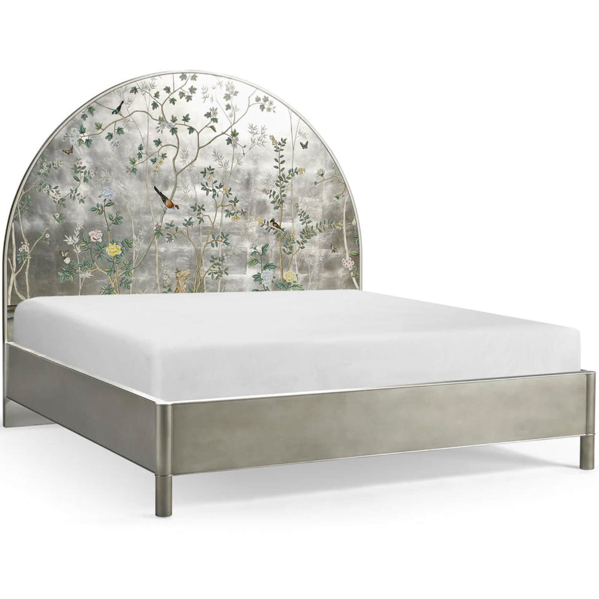 Jonathan Charles Sleeping Shimmering Moon Half Round Panel Bed House of Isabella UK