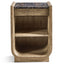 Jonathan Charles Sleeping Stone Ridge Narrow Nightstand Light House of Isabella UK