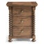 Jonathan Charles Sleeping Tamarisk 3 Drawer Narrow Bedside Table House of Isabella UK