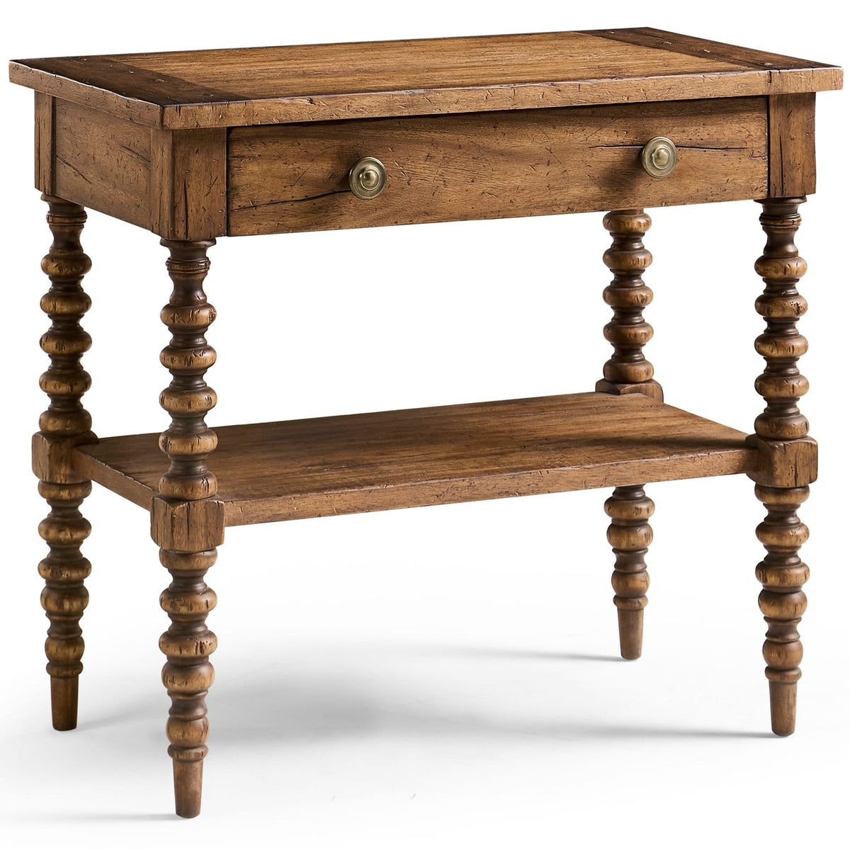 Jonathan Charles Sleeping Tamarisk Bedside Table House of Isabella UK