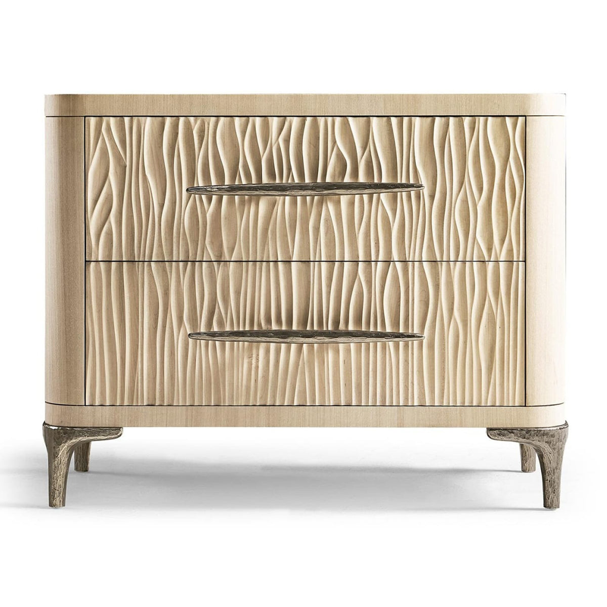 Jonathan Charles Sleeping Undercurrent Bedside Table House of Isabella UK