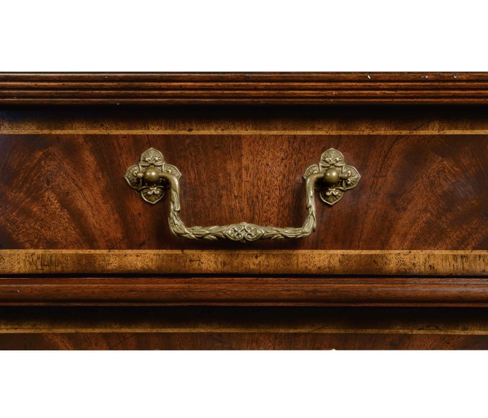 Jonathan Charles Storage Buckingham Mahogany Chest of Drawers with Concave Profile House of Isabella UK