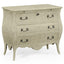 Jonathan Charles Storage Chest of Drawers Bombe in Grey House of Isabella UK