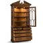 Jonathan Charles Storage Display Cabinet with Drawers George II in Walnut House of Isabella UK