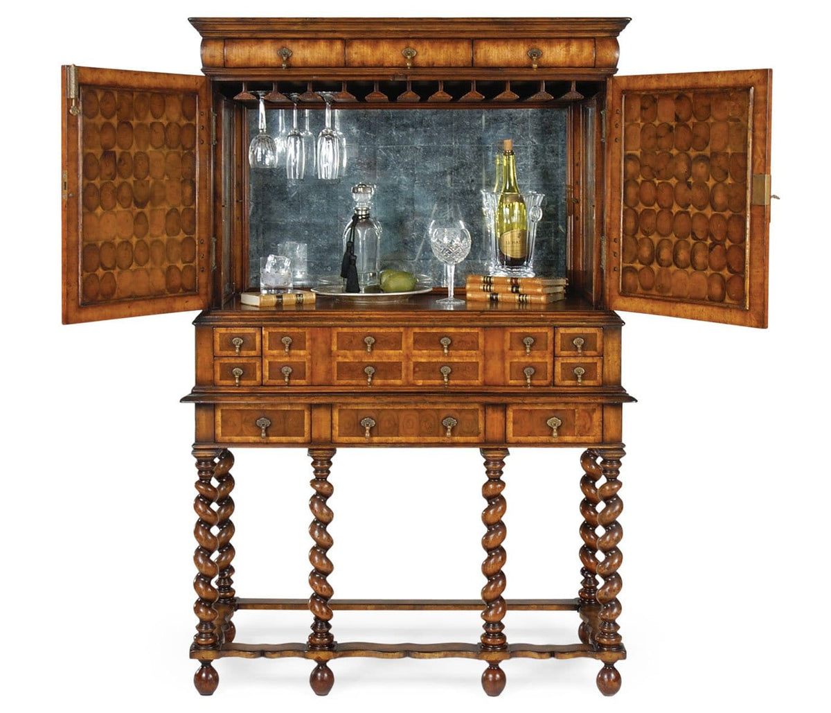 Jonathan Charles Storage Drinks Cabinet William & Mary House of Isabella UK