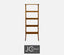 Jonathan Charles Storage Etagere Rustic Four-Tier in Country Walnut House of Isabella UK