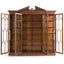 Jonathan Charles Storage George II Triple Breakfront China Display Cabinet House of Isabella UK
