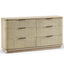 Jonathan Charles Storage Grasscloth Chest of Drawers House of Isabella UK