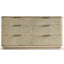 Jonathan Charles Storage Grasscloth Chest of Drawers House of Isabella UK