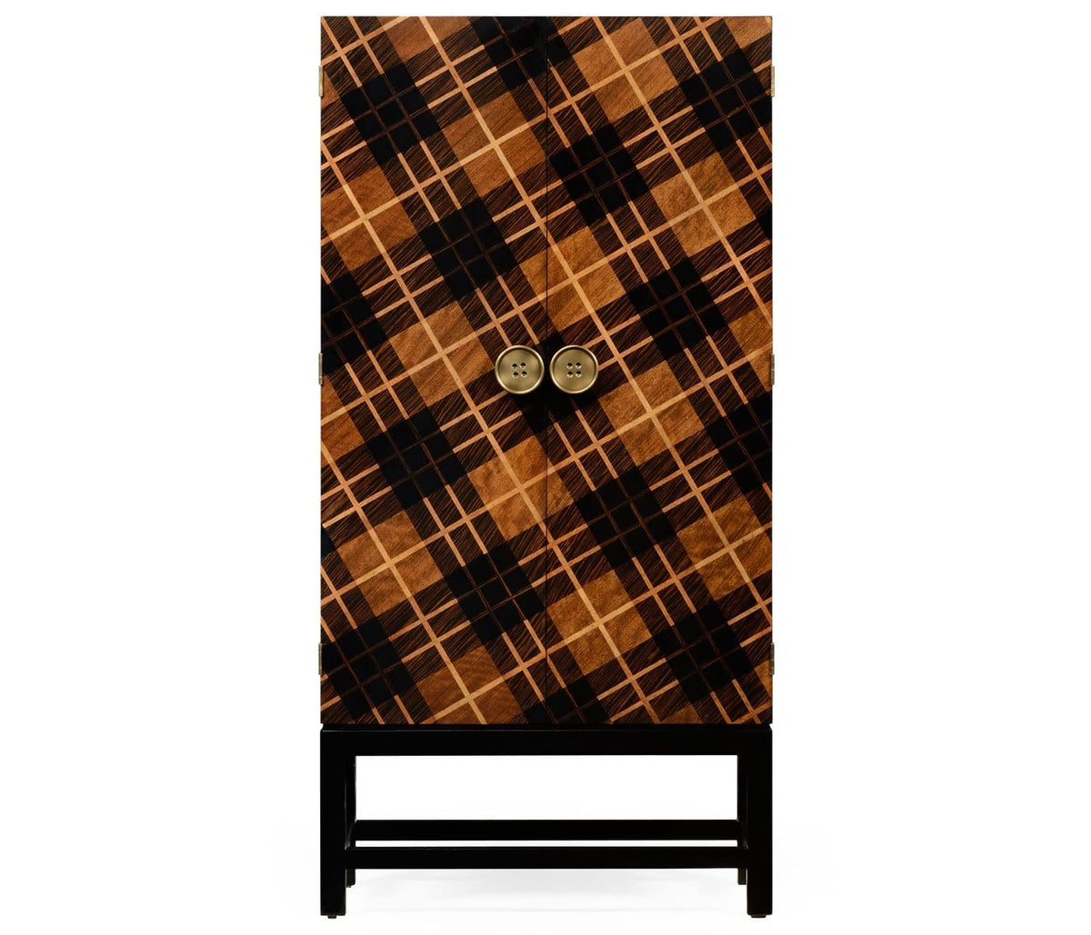 Jonathan Charles Storage Haberdashery Chest Tartan House of Isabella UK