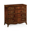 Jonathan Charles Storage Mahogany Bow Front Chest of Drawers House of Isabella UK
