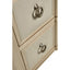 Jonathan Charles Storage Neap Leather Front Chest of Drawers House of Isabella UK