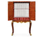 Jonathan Charles Storage Red Chinoiserie Drinks Cabinet House of Isabella UK