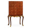 Jonathan Charles Storage Red Chinoiserie Drinks Cabinet House of Isabella UK