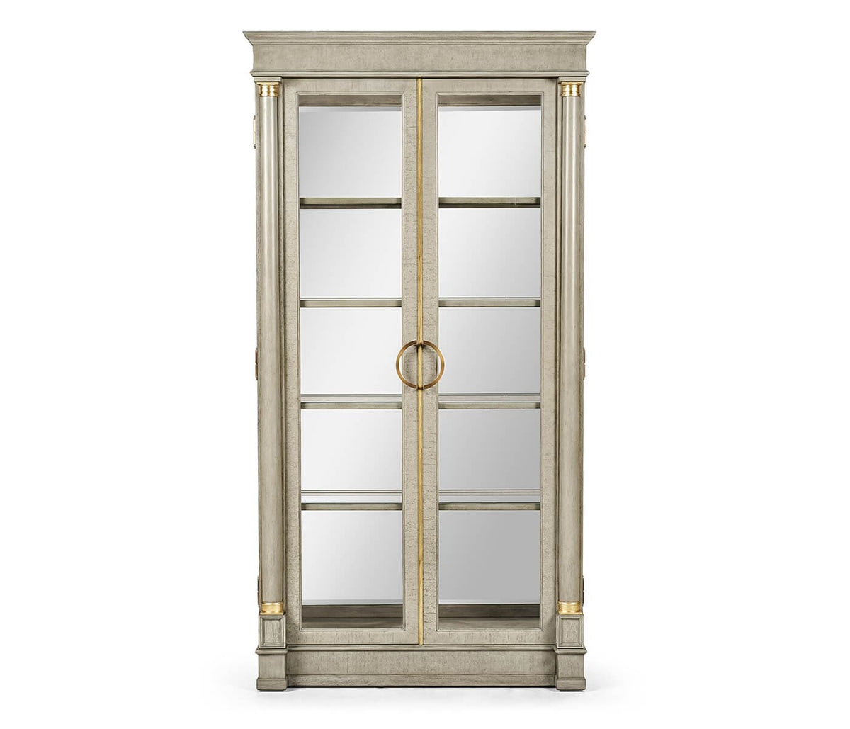 Jonathan Charles Storage Regency Buckingham Painted Display Cabinet House of Isabella UK