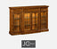 Jonathan Charles Storage Rustic China Display Cabinet in Country Walnut House of Isabella UK