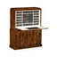 Jonathan Charles Storage Secretaire Cabinet with Brass High Lustre House of Isabella UK