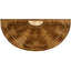 Jonathan Charles Storage Sheraton Style Bowfront Storage Cabinet in Light Walnut House of Isabella UK