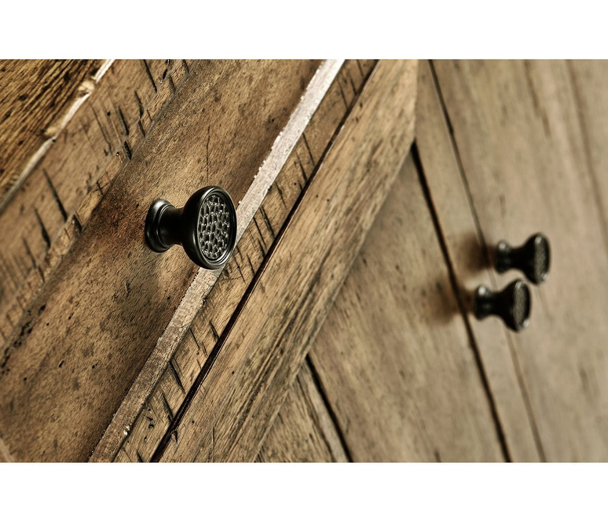 Jonathan Charles Storage Sideboard Rustic with Four Doors in Medium Driftwood House of Isabella UK
