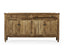 Jonathan Charles Storage Sideboard Rustic with Four Doors in Medium Driftwood House of Isabella UK