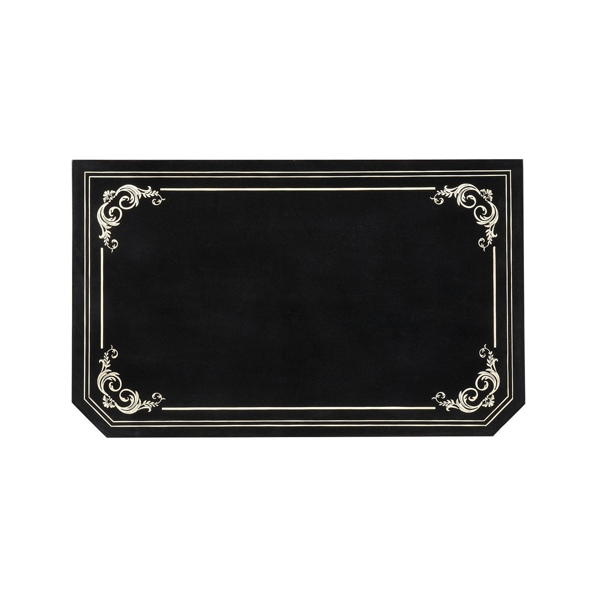 Jonathan Charles Storage Small Cabinet Palazzo in Black Scagliola House of Isabella UK
