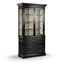 Jonathan Charles Storage Sprite Painted Black Display Cabinet House of Isabella UK
