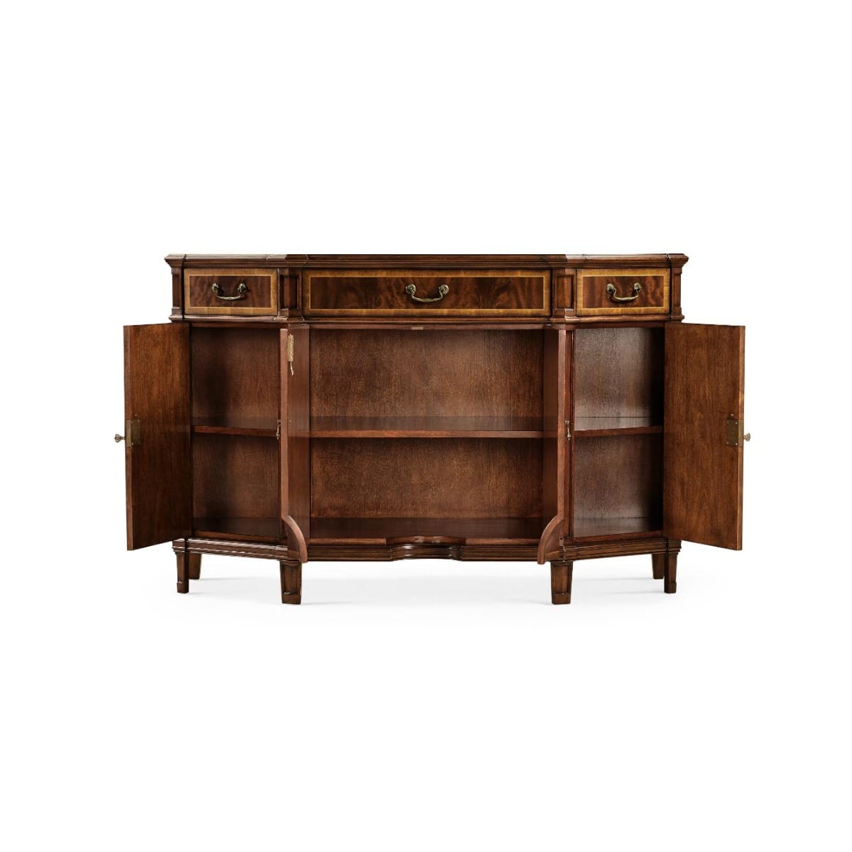 Jonathan Charles Storage Starburst Mahogany Side Cabinet House of Isabella UK