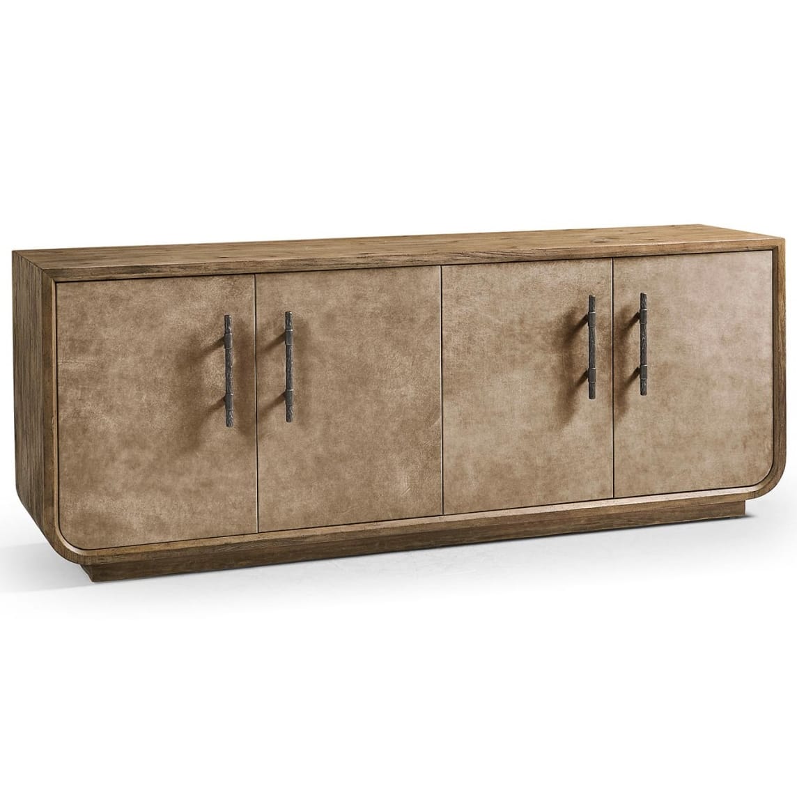 Jonathan Charles Storage Stone Ridge Leather Credenza Light House of Isabella UK