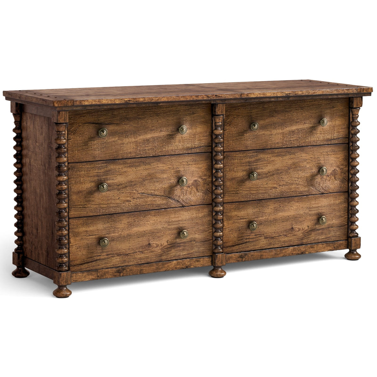 Jonathan Charles Storage Tamarisk Chest of Drawers House of Isabella UK