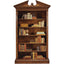 Jonathan Charles Storage Walnut Open Bookcase House of Isabella UK