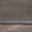 Bordered Dark Grey Non-Slip Sisal Rug