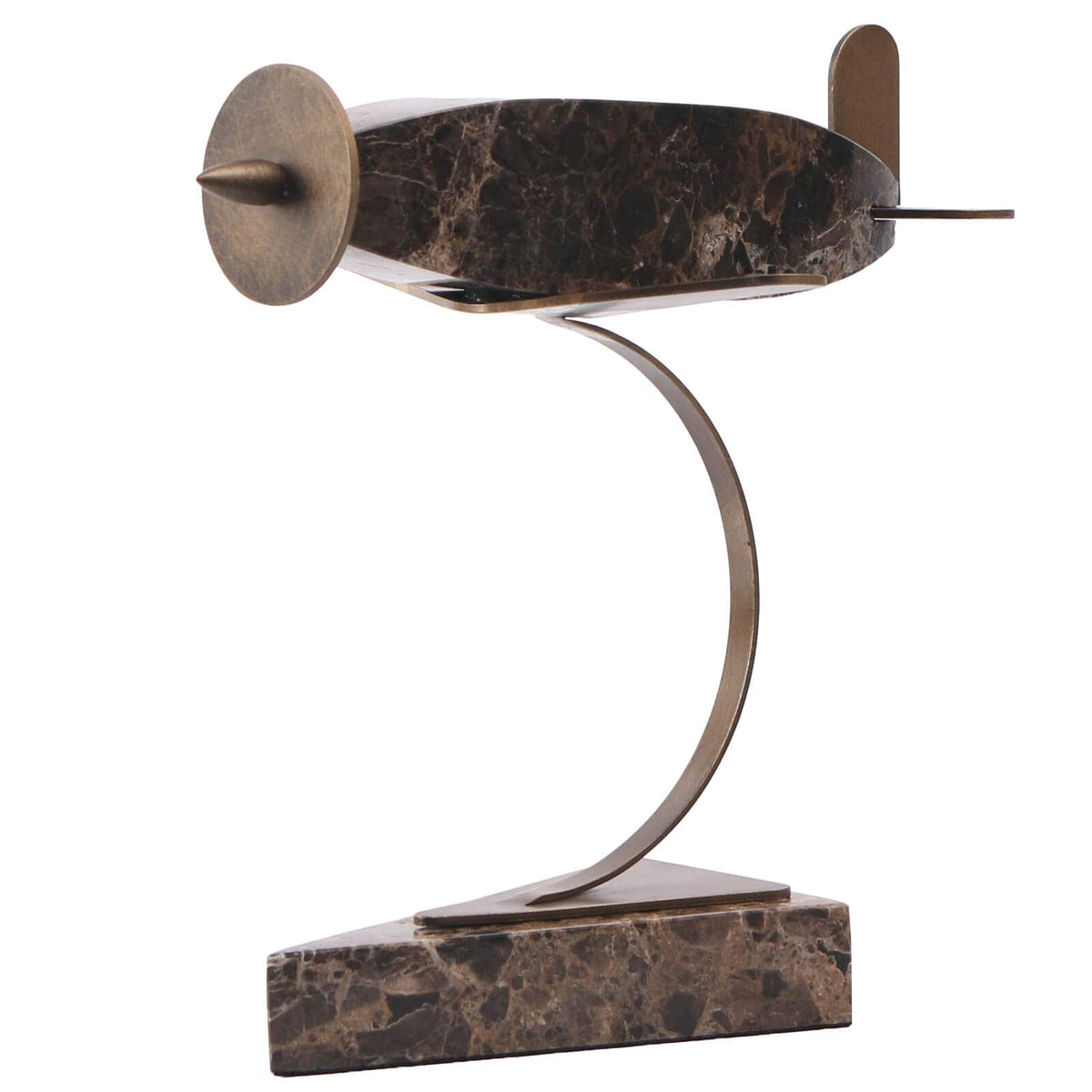 Keiichi Accessories Aircraft Form Sculpture in Dark House of Isabella UK