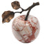 Keiichi Accessories Apple Ornament in Bulgari Red Marble House of Isabella UK