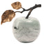 Keiichi Accessories Apple Ornament in Green Marble House of Isabella UK