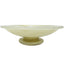 Keiichi Accessories Bjorn Pedestal Bowl in White Jade Marble House of Isabella UK