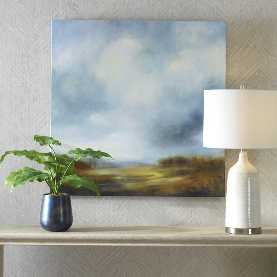 Keiichi Accessories Blue Light Printed Canvas House of Isabella UK