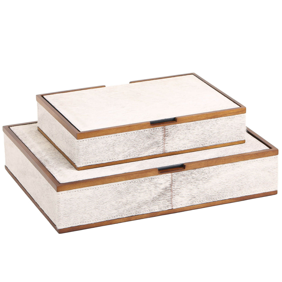 Keiichi Accessories Carrington Horsehair Decorative Box - Small House of Isabella UK