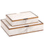 Keiichi Accessories Carrington Horsehair Decorative Box - Small House of Isabella UK