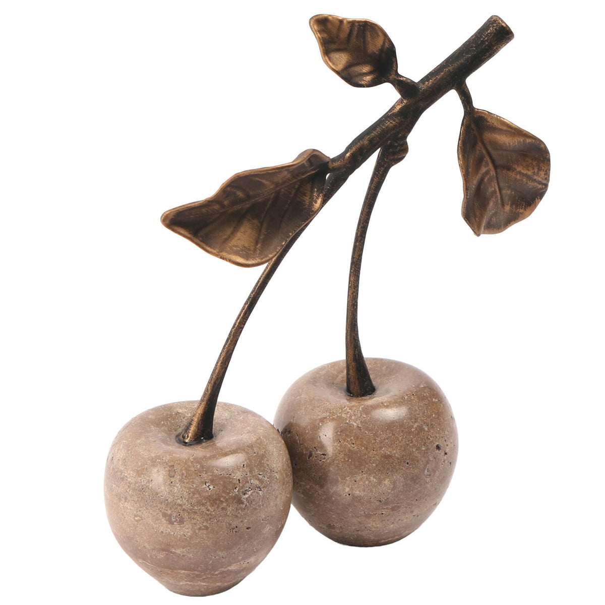 Keiichi Accessories Cherry Ornament in Grey Marble House of Isabella UK