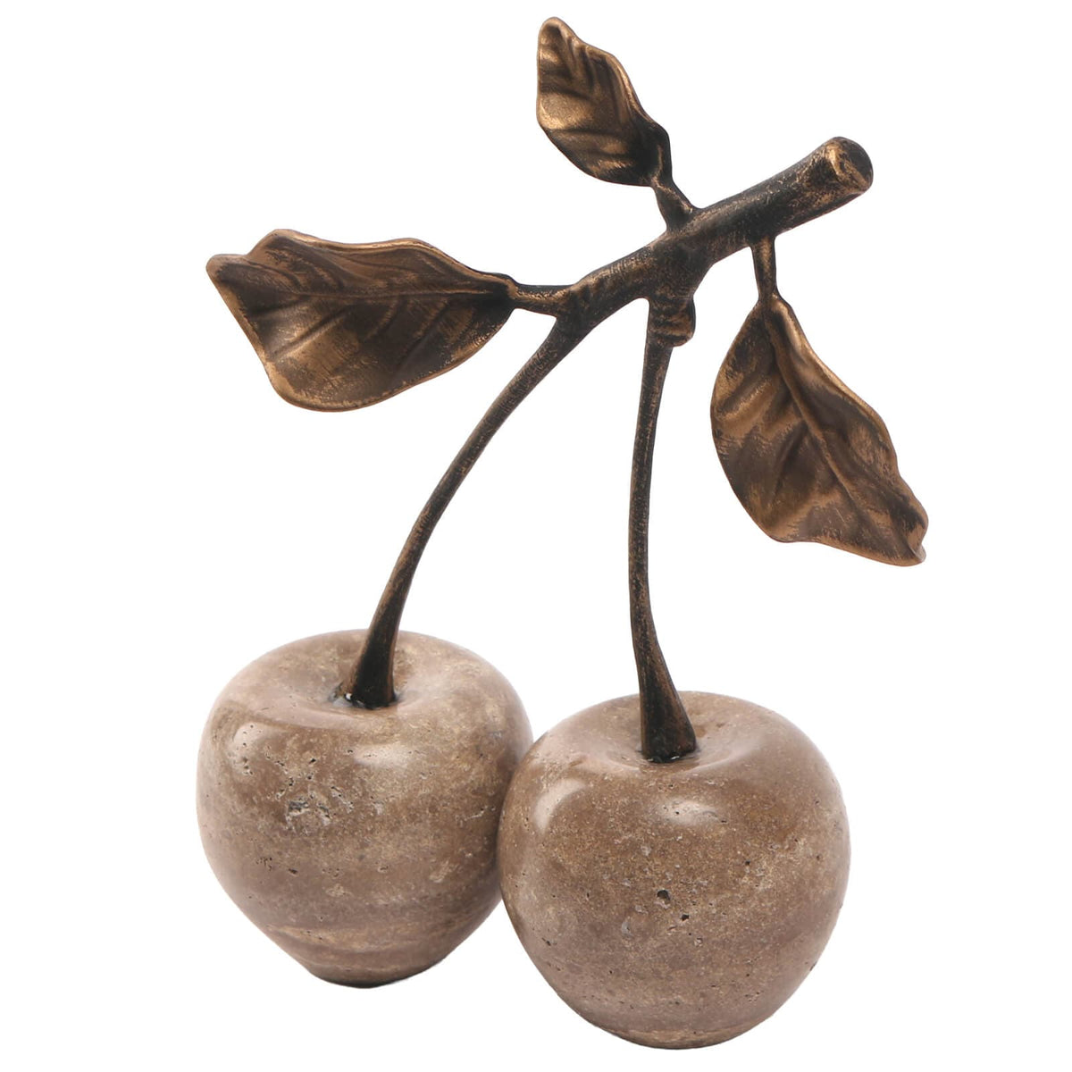 Keiichi Accessories Cherry Ornament in Grey Marble House of Isabella UK