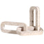 Keiichi Accessories Connections Loop Sculpture in Beige Marble House of Isabella UK