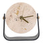 Keiichi Accessories Desktop Clock in Beige Stone House of Isabella UK