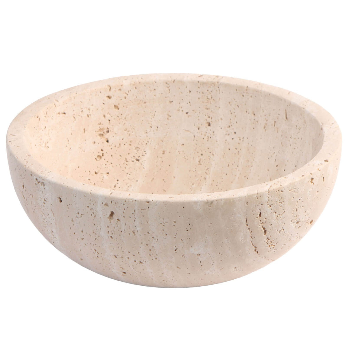 Keiichi Accessories Elysian Bowl in Travertine House of Isabella UK
