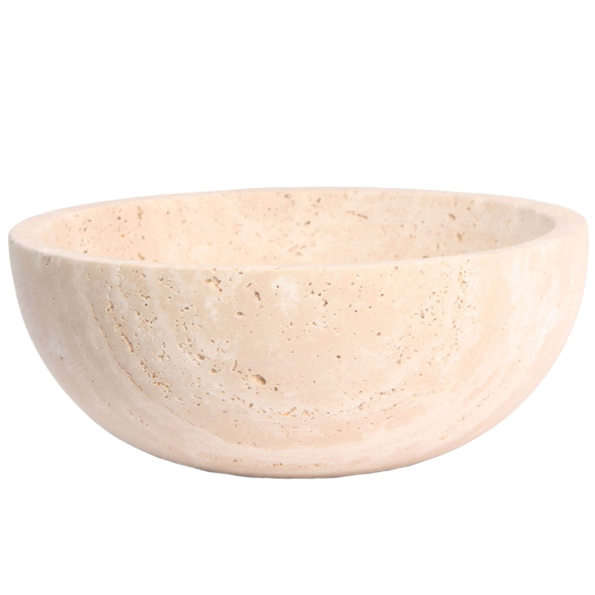 Keiichi Accessories Elysian Bowl in Travertine House of Isabella UK